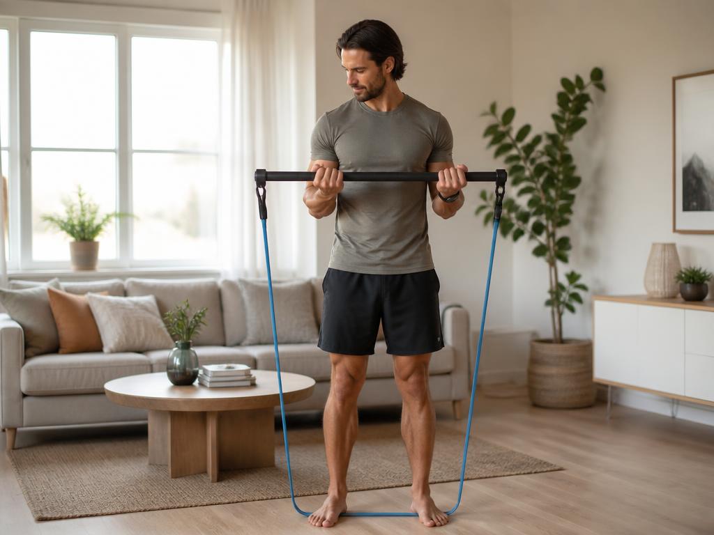 Bicepscurl med NORYM-kitet – tränar armar